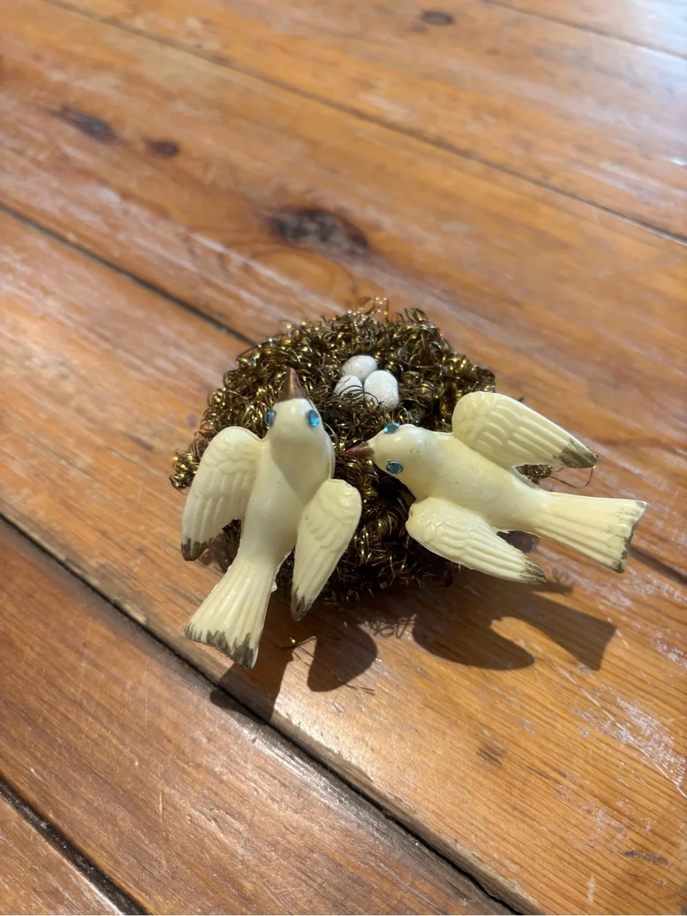 Vintage Bird Nest Decoration